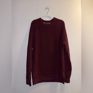 Denver Hayes | Burgundy Sweater